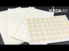 Προϊόντα αυτοκόλλησης PVC με καπάκι με βίδες ανοιχτού χρώματος