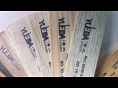Υψηλή γυαλιστερή ξυλεία κόκκους PVC/ABS Edge Banding για έπιπλα πίνακα οροφής-Yueda χρωματική κάρτα