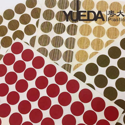 Multicolor Self Adhesive Screw Hole Stickers Oil Resistant Easy Application
