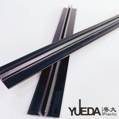 Wear Resistance PVC Plastic Profiles Anti Collision Strip For Home Decoration