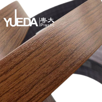 brown wide-edge edge banding strips with wood grain patterns that simulate the texture and color of wood-M5782